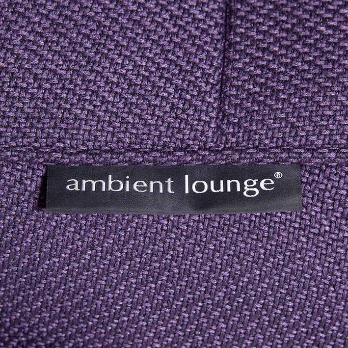 Wing Ottoman - Aubergine Dream