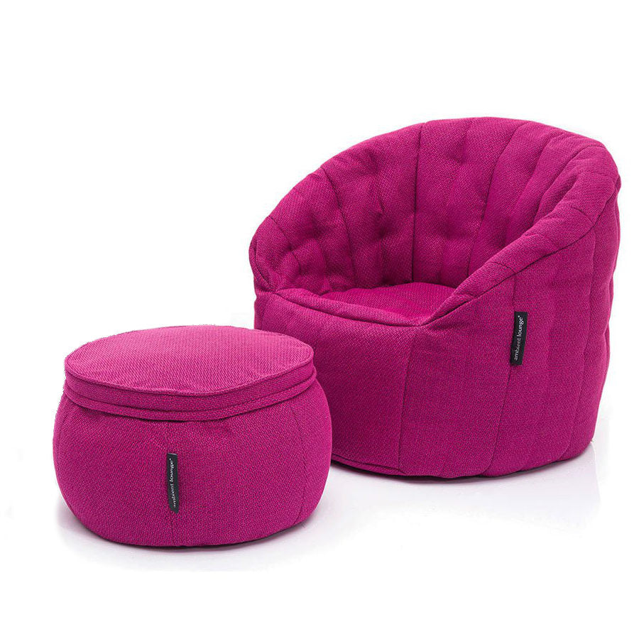 Butterfly Chaise - Sakura Pink