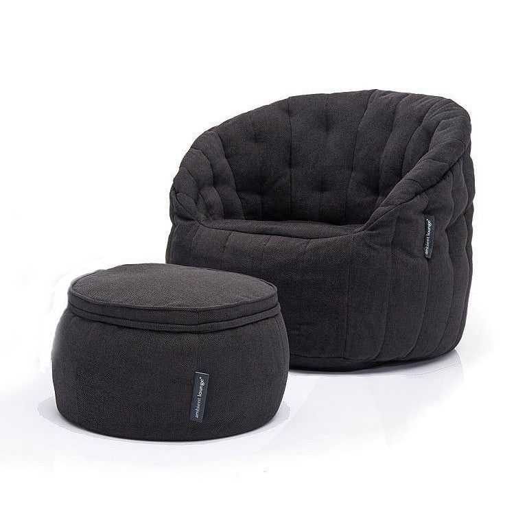 Butterfly Chaise - Black Sapphire