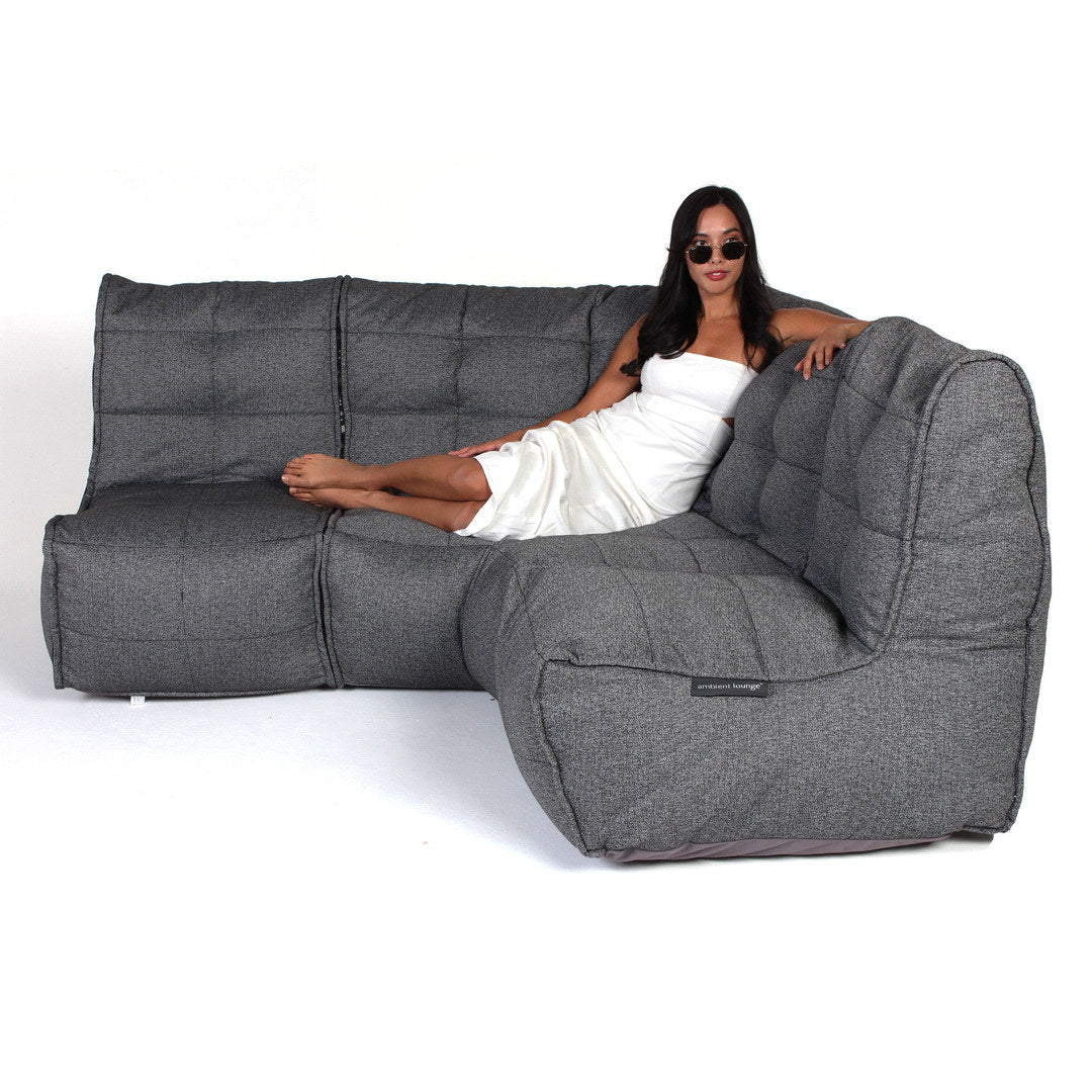 Cozy Corner - Titanium Weave