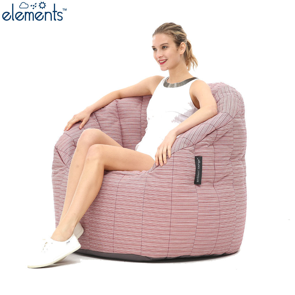 BUTTERFLY Sofa - Raspberry Polo