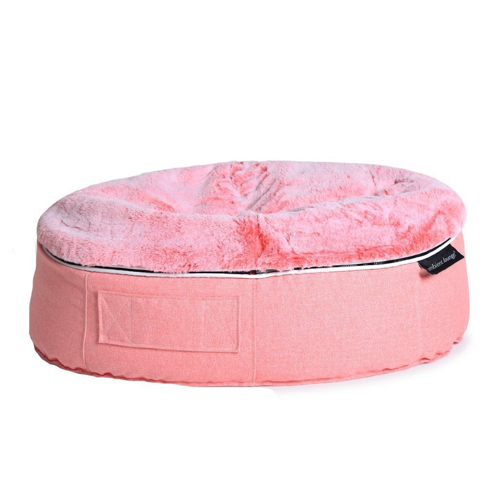 Conjunto de Cama Mediana para perros (Pink Ltd. Edition) y ThermoCool Mat S