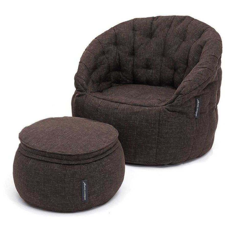 Butterfly Chaise - Hot Chocolate