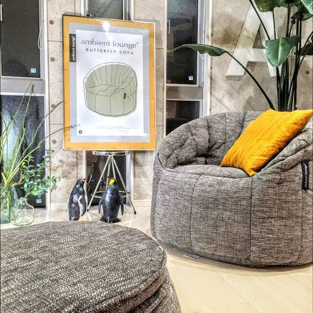 BUTTERFLY Sofa - Luscious Grey