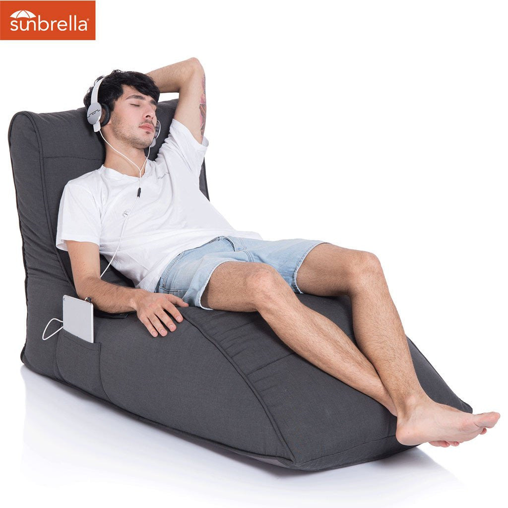 AVATAR Lounger - Black Rock (Sunbrella)