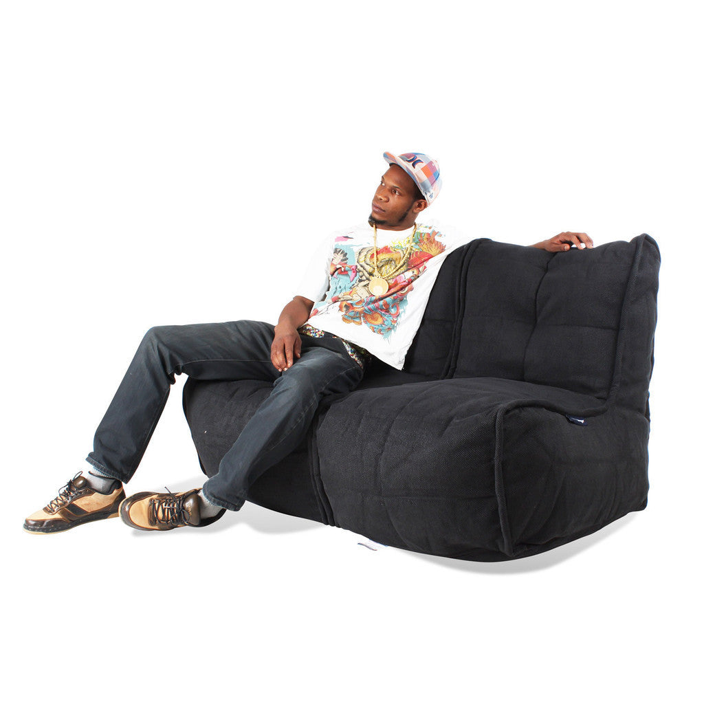 TWIN COUCH - Black Sapphire