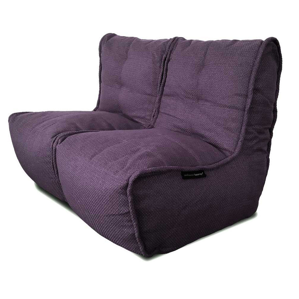 TWIN COUCH - Aubergine Dream