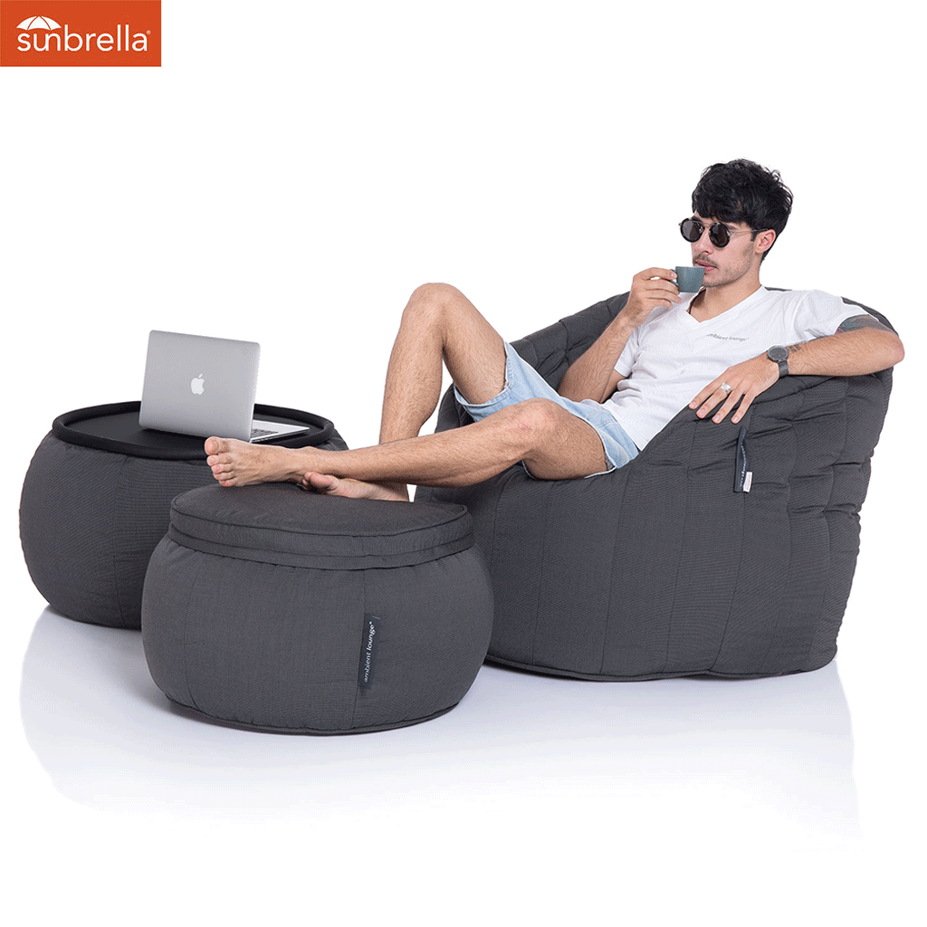 VERSA Table - Black Rock (Sunbrella)