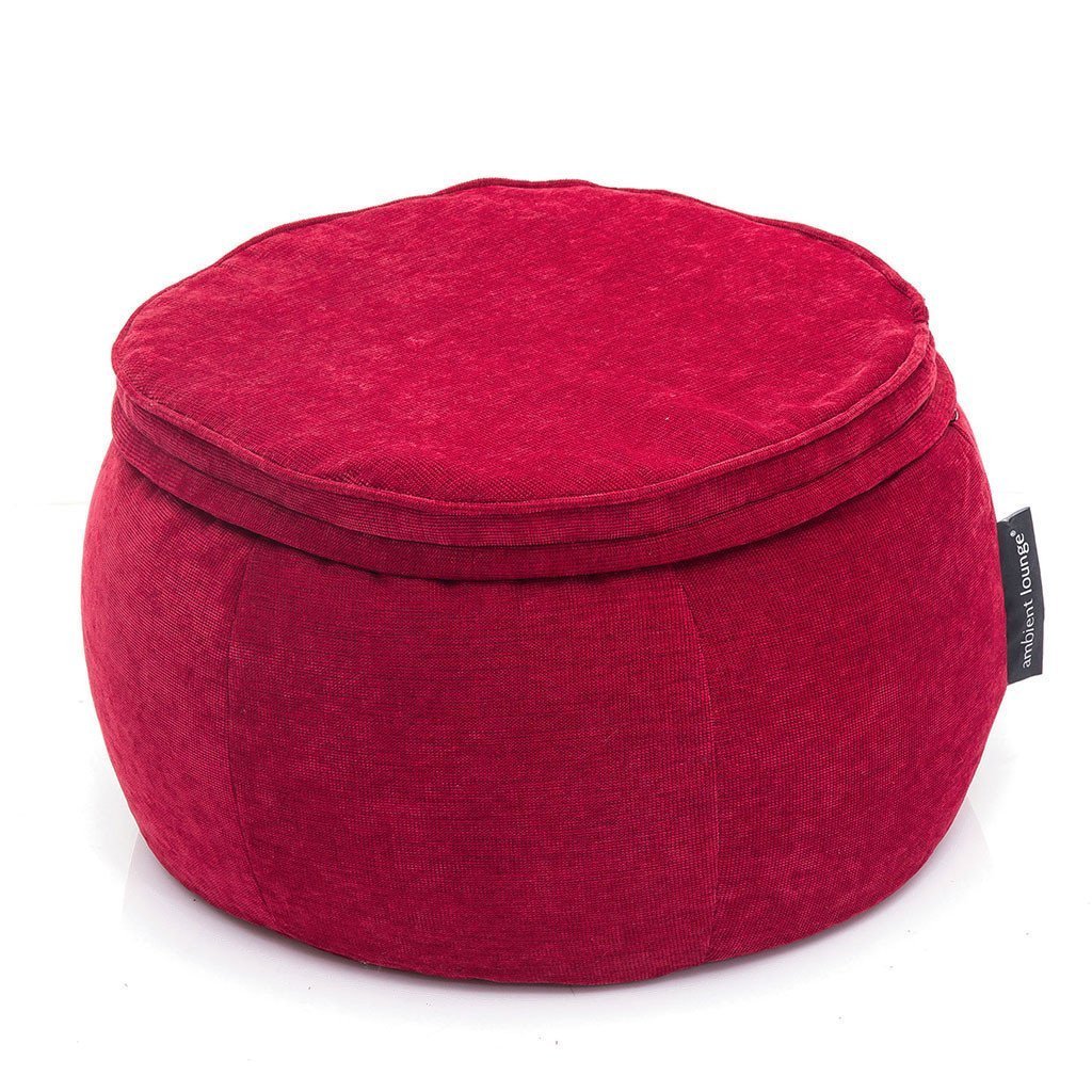 Wing Ottoman - Wildberry Deluxe