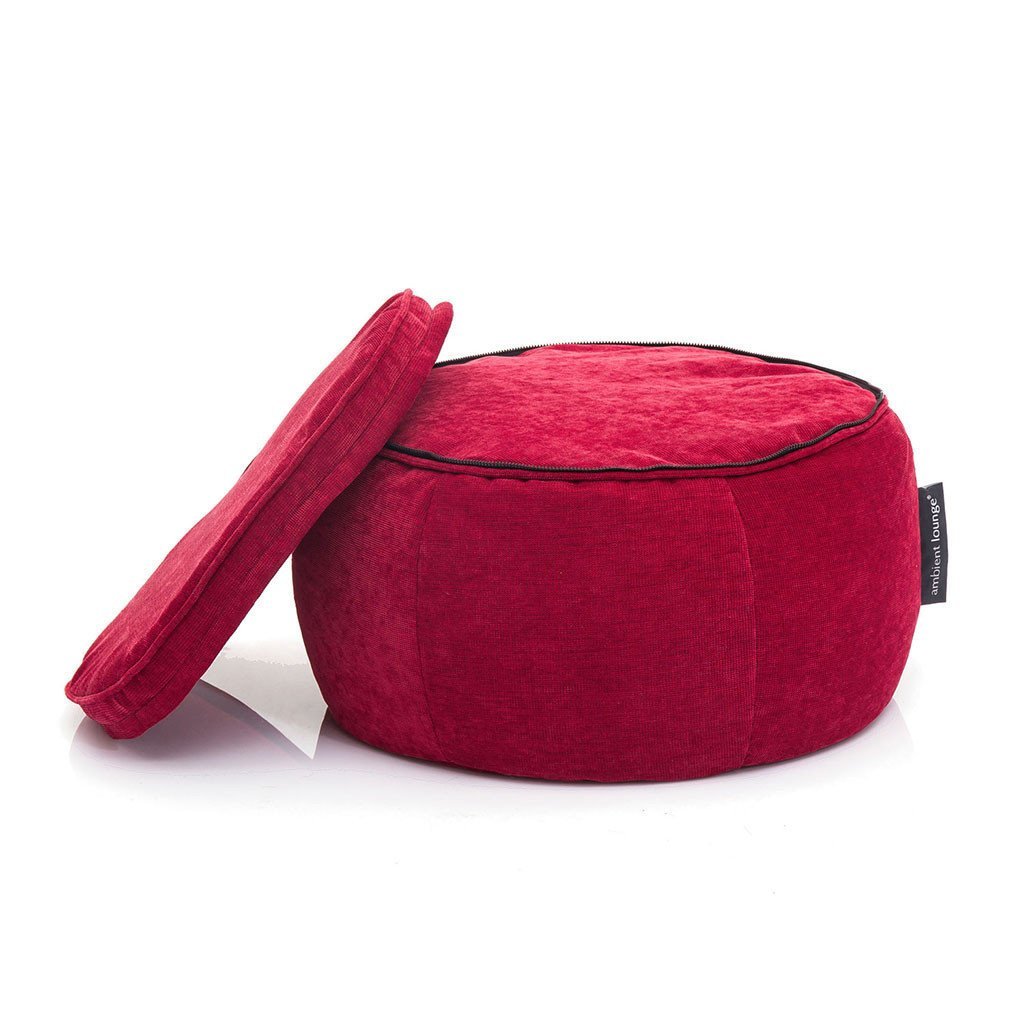 Wing Ottoman - Wildberry Deluxe