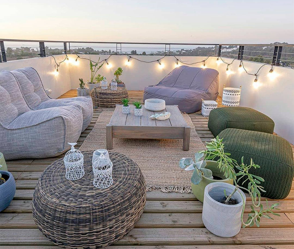 Transforma tu terraza o jardín en un oasis de relajación