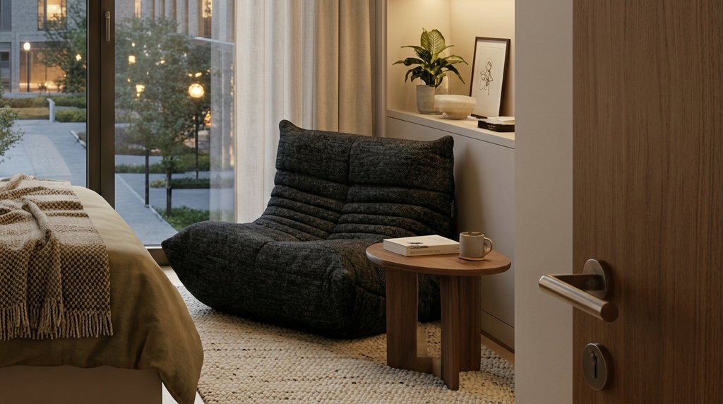 Acoustic Sofa - Black Aurora (Easy Clean)