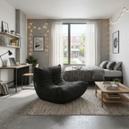 Acoustic Sofa - Black Aurora (Easy Clean)