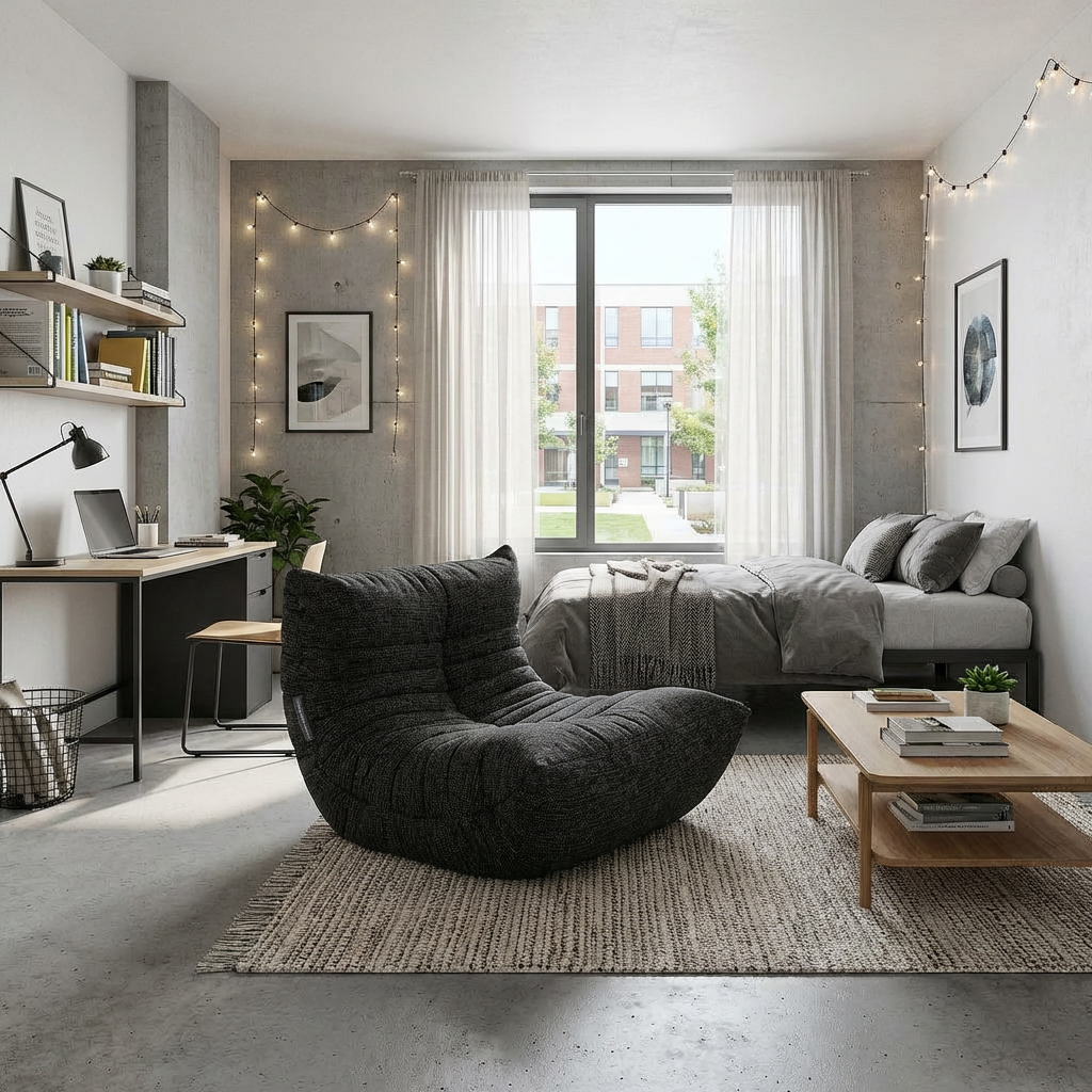 Acoustic Sofa - Black Aurora (Easy Clean)