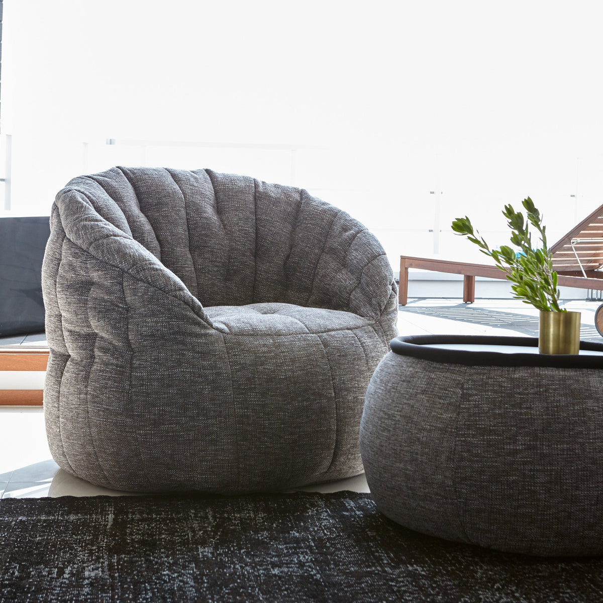 Butterfly Sofa Luscious Grey