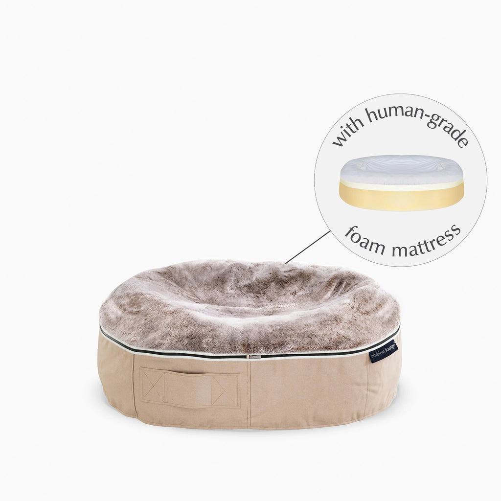 Cama Mediana Rebound Foam Mattress (Cappuccino)