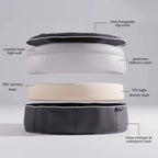 Cama Mediana Rebound Foam Mattress (Silken Grey)