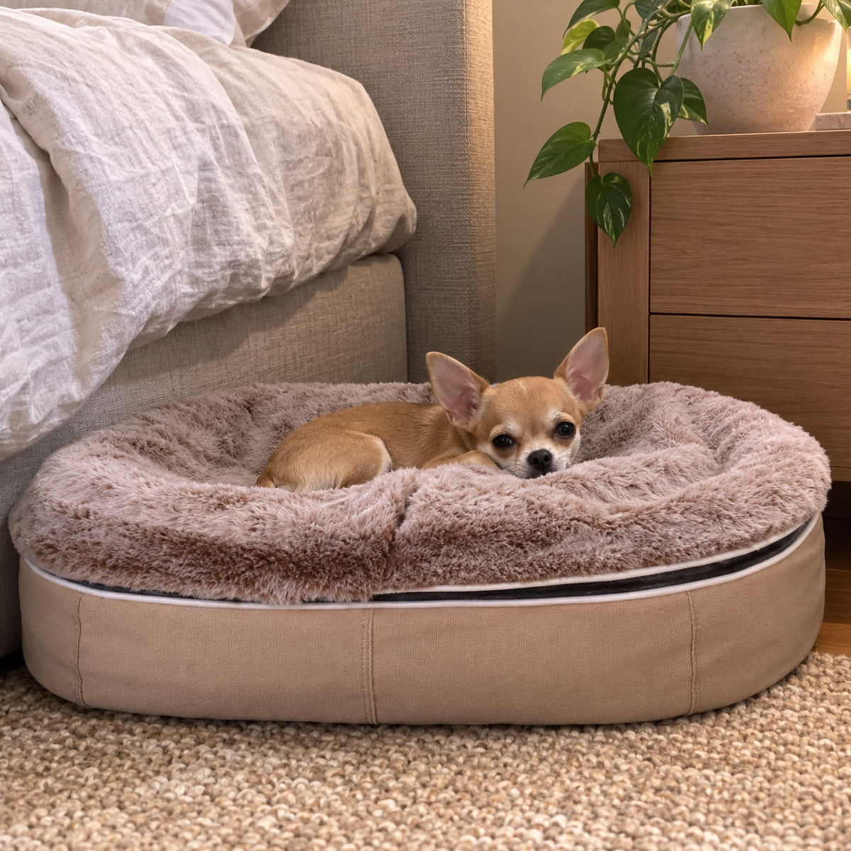 Cama Rebound Pequeña Cappuccino – foto 2