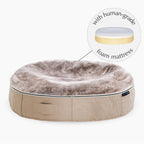 Cama Extra Grande Rebound Foam Mattress (Cappuccino)