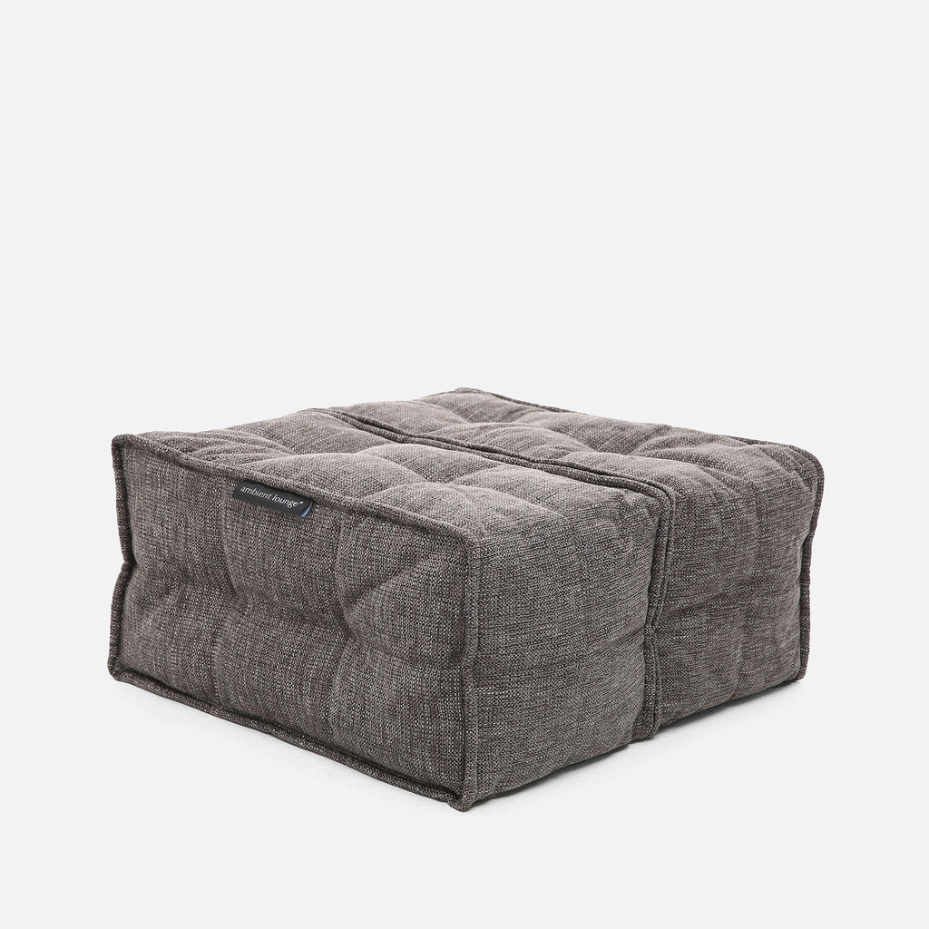 Twin Ottoman Luscious Grey