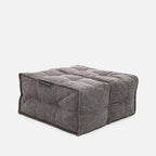 Twin Ottoman Luscious Grey