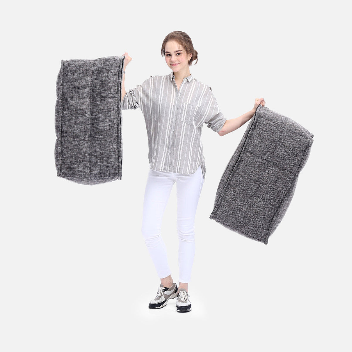 Twin Ottoman Luscious Grey – foto 4