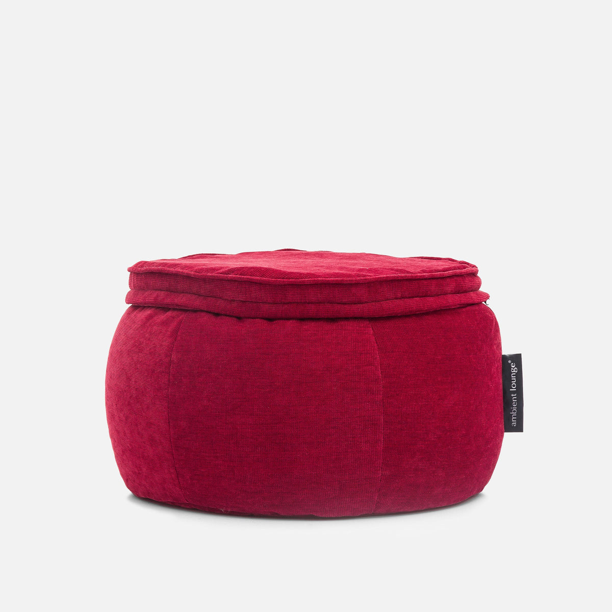 Wing Ottoman Wildberry Deluxe