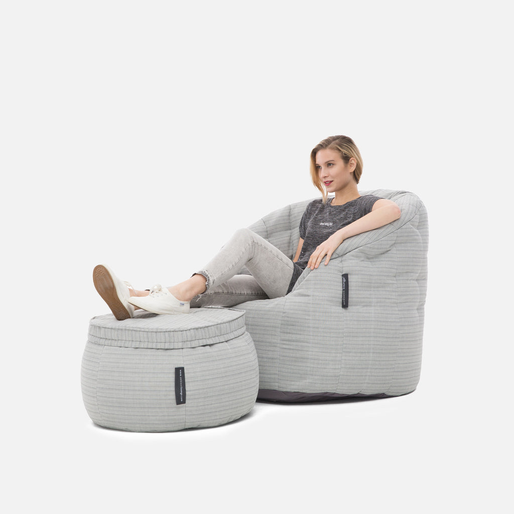 Wing Ottoman Silverline – foto 2