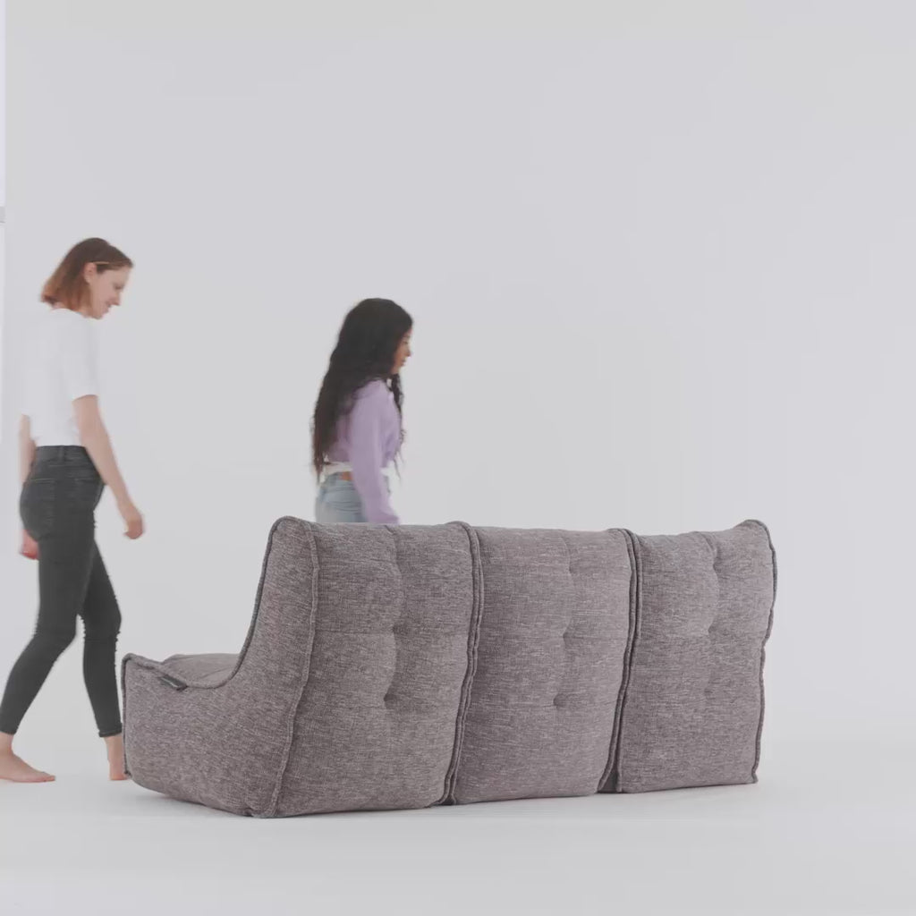 TWIN COUCH - Luscious Grey