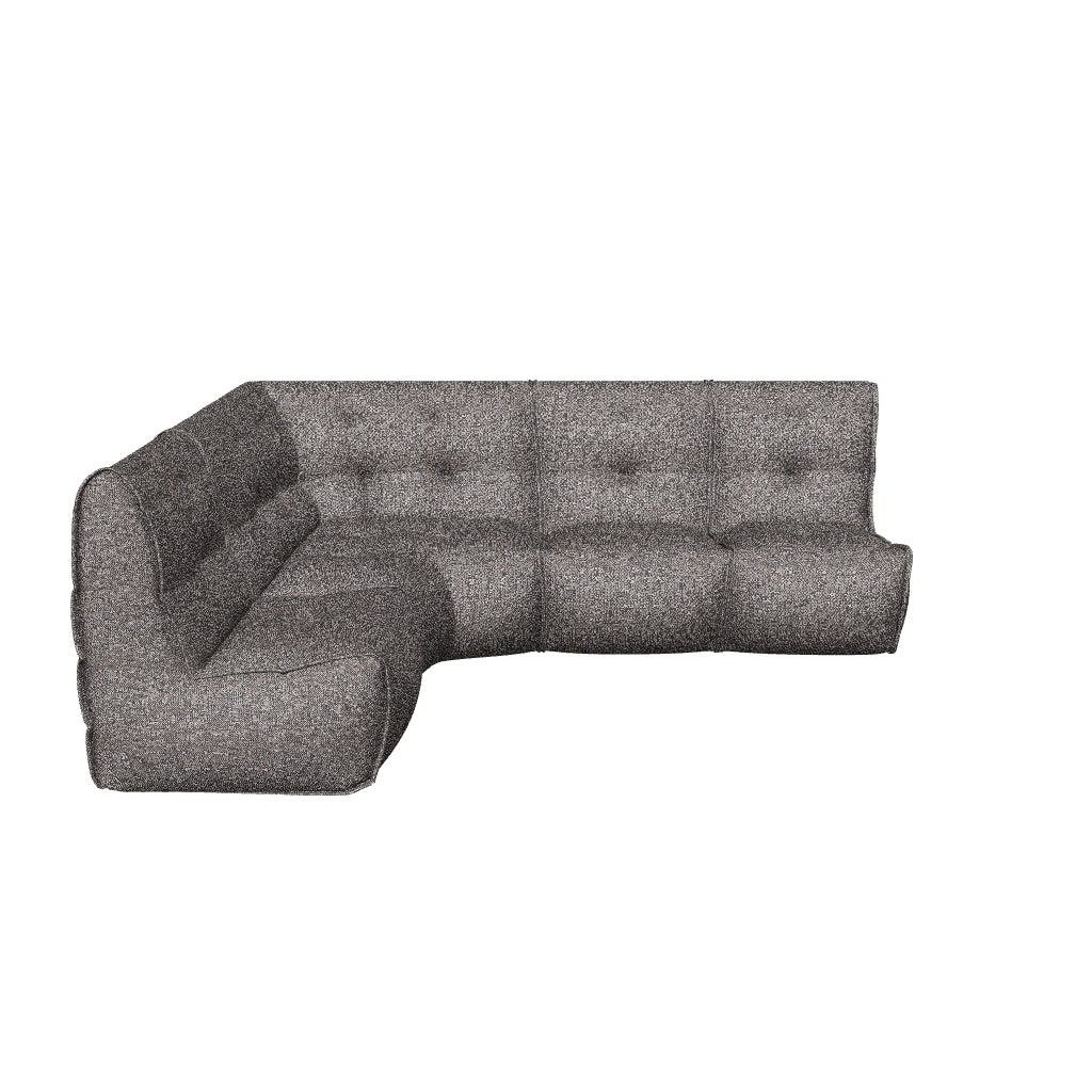 L Sofa - Luscious Grey