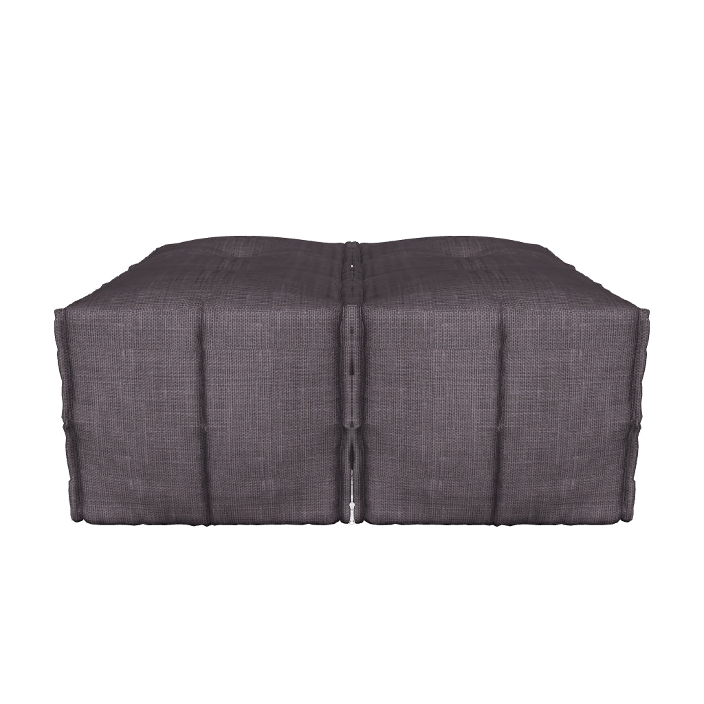 Twin Ottoman - Black Sapphire