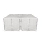 Twin Ottoman - Keystone Grey