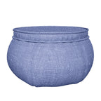 Wing Ottoman - Blue Jazz