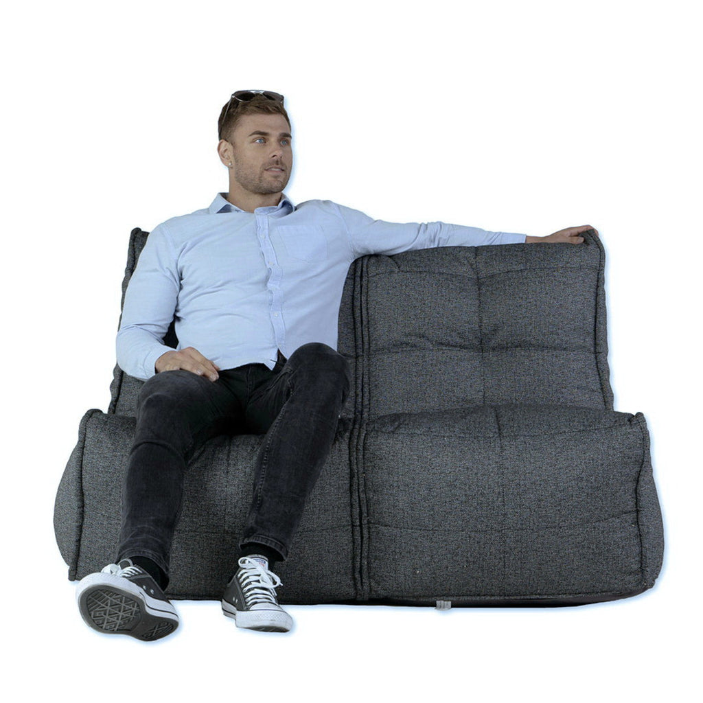 TWIN COUCH - Titanium Weave
