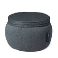 Wing Ottoman - Titanium Weave