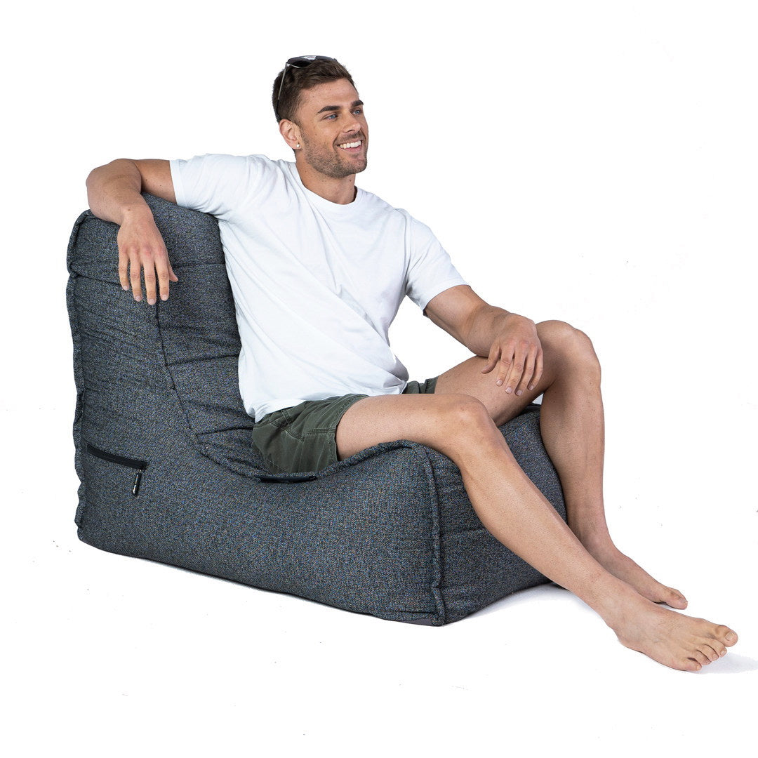 Evolution Chaise - Titanium Weave