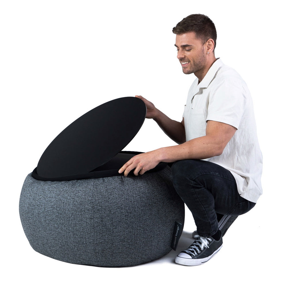 VERSA Table - Titanium Weave