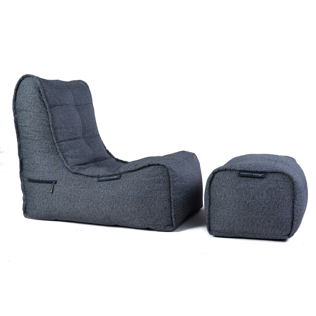 Evolution Chaise - Titanium Weave