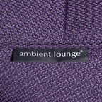 Wing Ottoman - Aubergine Dream