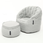 Butterfly Chaise - Silverline