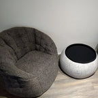 Butterfly Chaise - Luscious Grey
