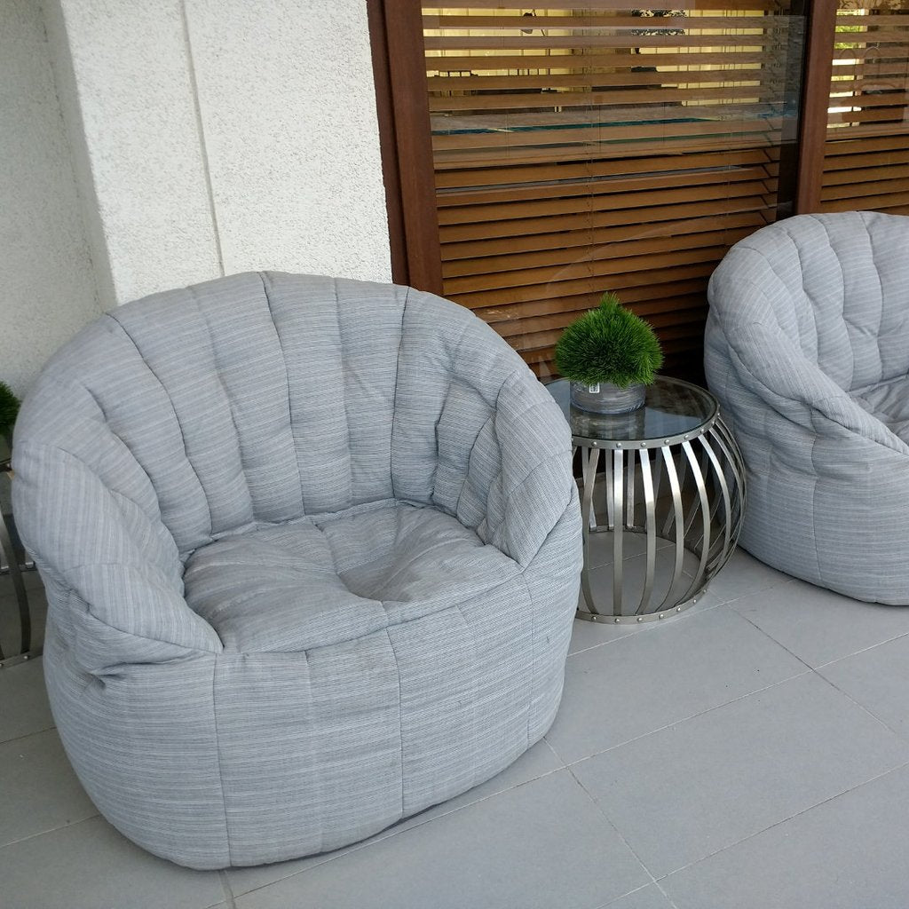Butterfly Chaise - Silverline