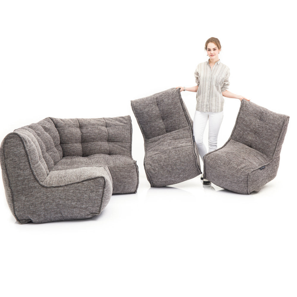 L Sofa - Luscious Grey