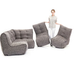 L Sofa - Luscious Grey