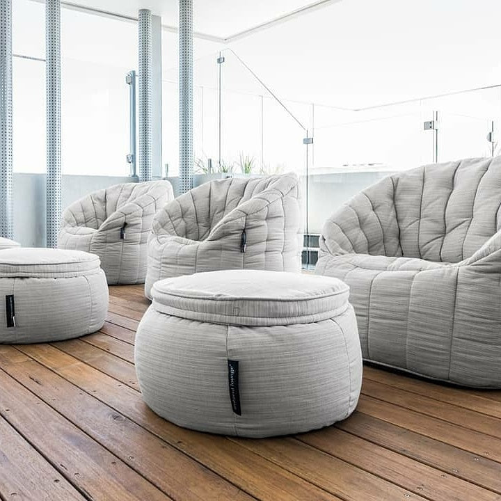 Butterfly Chaise - Silverline