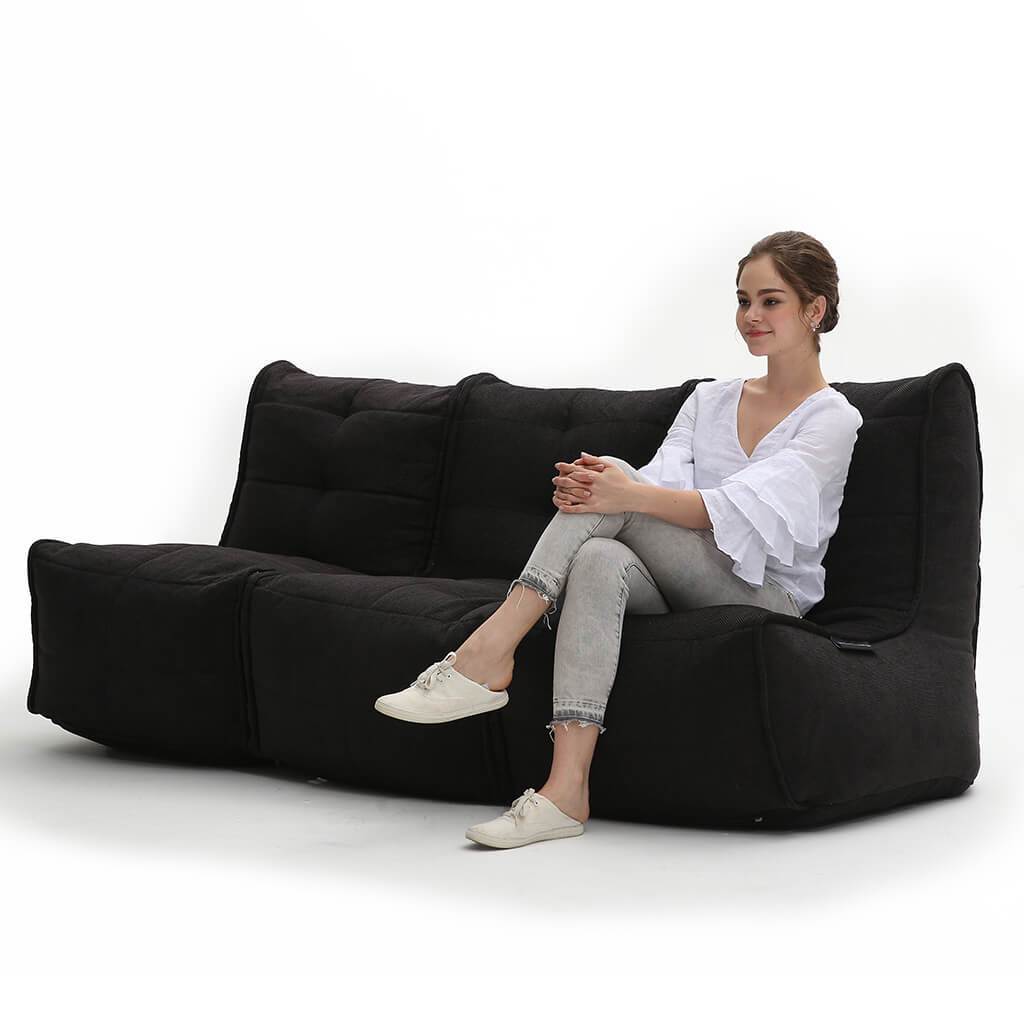 Movie Couch - Black Sapphire