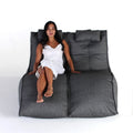 Twin Avatar Deluxe Lounger - Titanium Weave