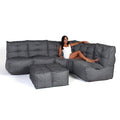 Living Lounge - Titanium Weave