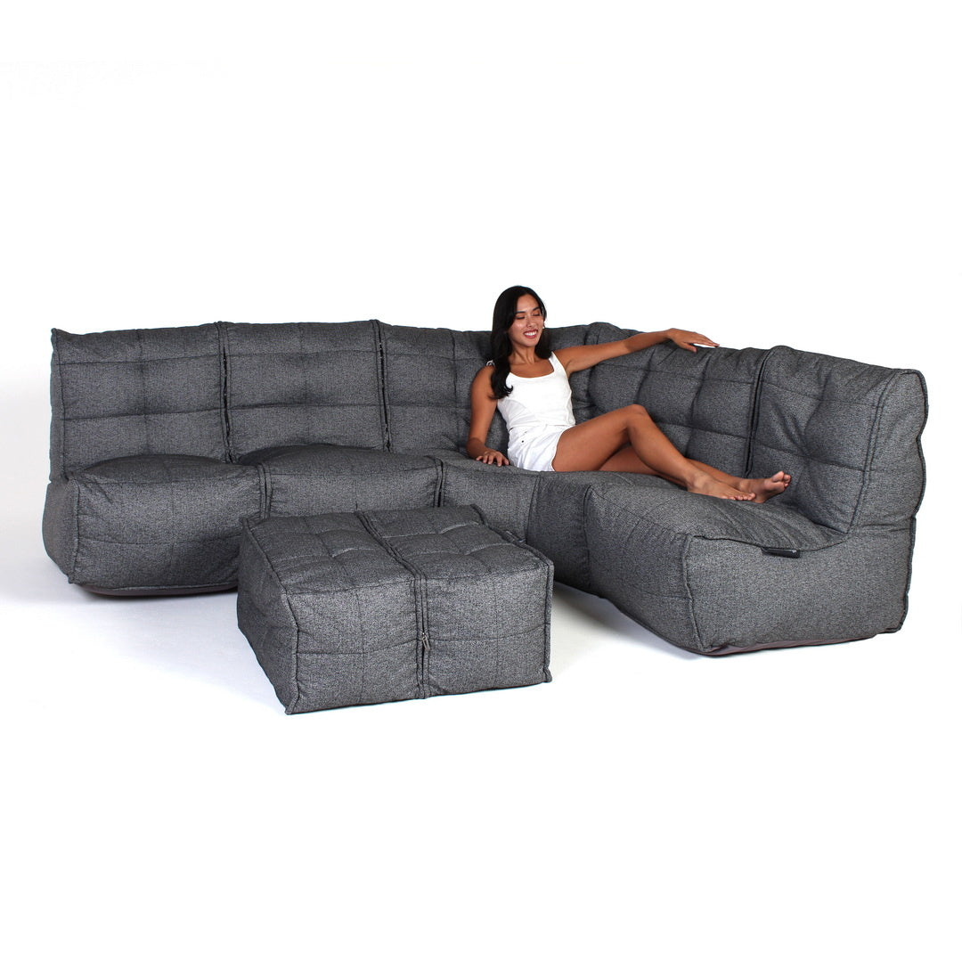 Living Lounge - Titanium Weave