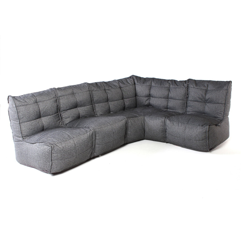 L Sofa - Titanium Weave